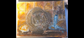 "A Rat Gromming Himself" - an original mixed-media painting