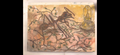 "An Ant Stumbles upon a Lamp" - an original mixed-media painting